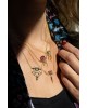 Bull's eye Tourmaline Necklace | Uranus Collection                                                               